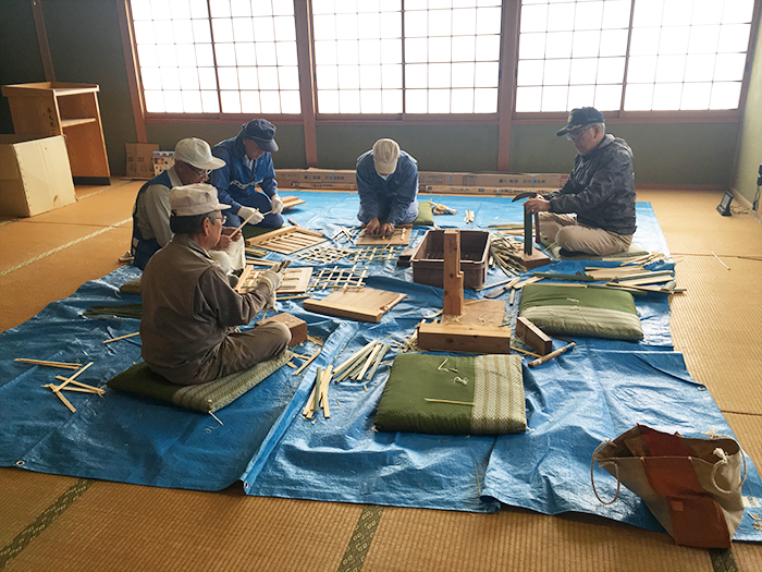 竹垣作り2018